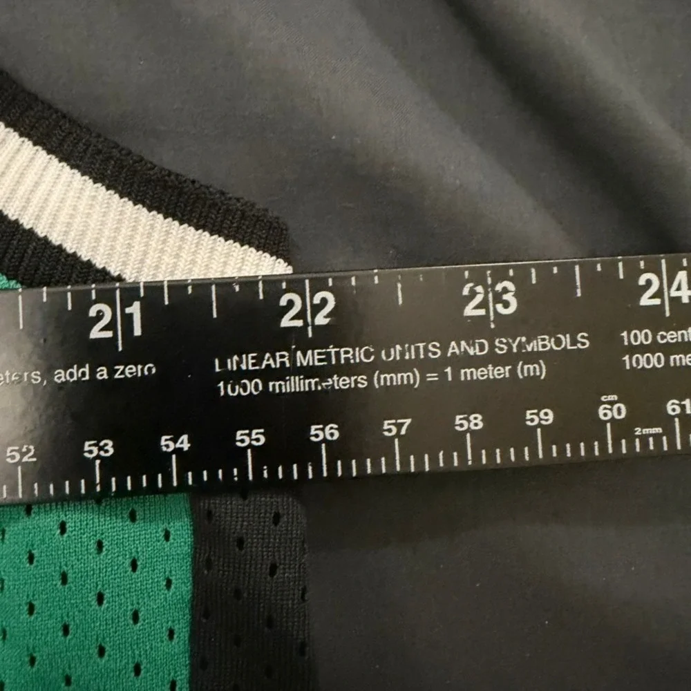Basketball New Zealand Jersey Mens 3XL Green Black Official Licensed Mesh Top 8